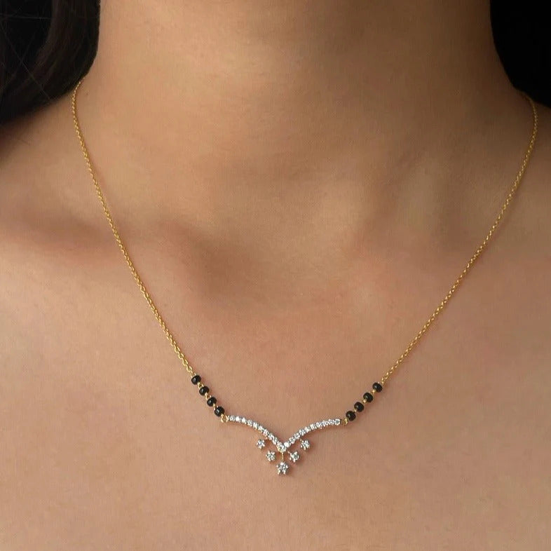Milana Noir Diamond Necklace